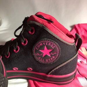 Converse girls high tops